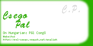 csego pal business card