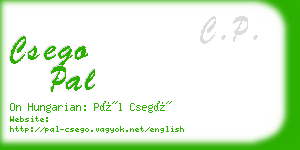 csego pal business card